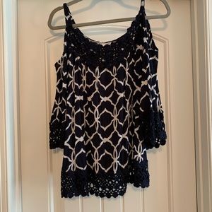 Off the shoulder blouse